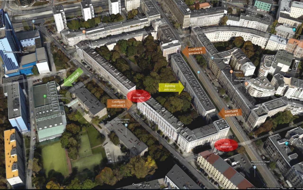 Milotu - Apartament Marszalkowski Warszawa Eksteriør bilde